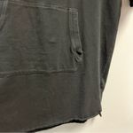 DKNY Sport Hoodie Dress/ Tunic Black Short Sleeve Hooded Mini Sz S GUC Photo 6