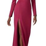 Black Halo Akasha Gown in Dark Fucasia color sz 10 Photo 0