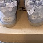 UGG  Mini Bailey Bow Swirl Grey Boots Photo 10