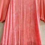 Anthropologie Saturday Sunday  Peach Caspian Tunic Shirt Dress Sz L Boho Beachy Photo 4