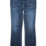 Eddie Bauer  Classic Fit Barely Boot Cut Jeans Dark Wash Denim Women’s size 12 Photo 0