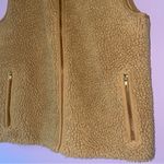 J.Crew  Size S Teddy Sherpa Vest Brown Photo 1