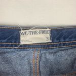 We The Free women's size 31 Maggie mid rise straight leg distressed crop jeans Photo 2