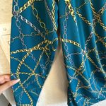 I.N.C Blue Chain Print Women's Top Size XL Photo 4