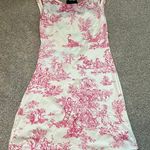 Cider  Pink & White Floral Mini Dress Photo 1