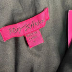 Betsey Johnson  | Gingham Check Fit & Flare Black / Ivory Dress Size 6 NWT Photo 4