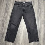 AGOLDE Women’s 90'S CROP Jeans Dark Gray Midrise PANT size 28 0318 Photo 3