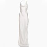 RETROFÊTE Morena Gown Dress White size Large Photo 4