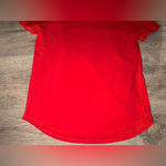 Lululemon  Athletica Sculpt Short-Sleeve Shirt in the color "Hot Heat Red" 4 Photo 2