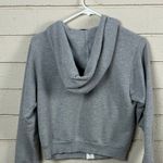 Wildfox  Gray Floral Zip Up Hoodie size XS Photo 7