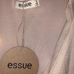 Essue NWT Size medium  beige wrap top! Photo 3