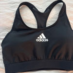Adidas  Sports Bra Black Racerback Large Photo 0