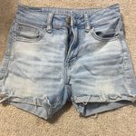 American Eagle Outfitters Women's Light Blue Denim Shorts Photo 0
