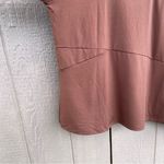 Cato Womens Shirt Blouse Brown Floral Mesh Long Sleeve V Neck Plus Size 22/24 Photo 7