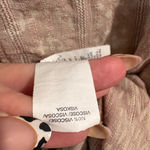 Lucky Brand  Boho Lightweight‎ Button-Front V-Neck Top Neutral Stripe Photo 3