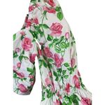 Hill House  the Isabella Top pink roses Size M NWT Photo 4
