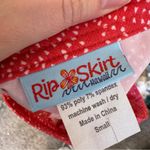 RipSkirt Red Wrap Mini Skirt Womens S Beach Coverup Vacation Summer Photo 2