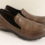 EastLand Sage Brown Leather Slip On Loafer Size 10M Photo 0