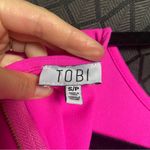 Tobi Stripe Me Pink and White ColorBlock Shift Dress Size S Photo 4