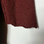 Eileen Fisher Wool Ombre Open Front Sweater Jacket Cardigan Raw Hem Cuffs L Photo 4