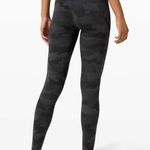 Lululemon Align Pant in dark gray camo print size 14 tall Photo 0