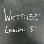 Croft & Barrow Y2K Red/Tan Floral Mini Skirt Skort w/ Built in Shorts Photo 6