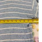 Peyton Primrose Blue White Striped Pocket Tunic Top Shirt XL TG Rayon Spandex Photo 8