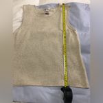 draper's & damon's Vintage Draper’s & Damon’s Gold Sparkle Tank Top XL Photo 6