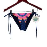 Mara Hoffman New  Starbasket Tie Side Bikini Bottom Sz L Photo 1