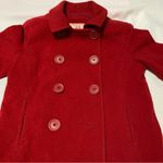 Abercrombie & Fitch  Authentic East Coast Vintage Wool Pea Coat Red Sz S Photo 1
