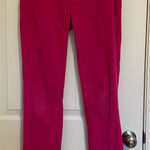 J.Crew EUC  women’s‎ Matchstick hot pink soft corduroy pants size 26R Photo 0