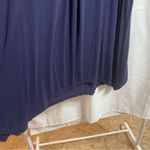 Navy Lace Sleeve Large V Photo 2