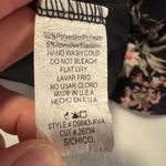 Scobe   Floral Black Sleeveless Dress Photo 5