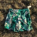 Anthropologie ELEVENSES‎ by  NWT Kadu Pleated Skort in Green Motif Size 2 Photo 4