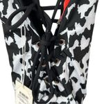 Maaji Majji Reversible Black and White Animal Boho Cow Print One Piece Swimsuit Size M Photo 7