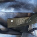 Lululemon Align Tee Size 10 Short Sleeve Diamond Dye Navy EUC Gym Run Everyday Photo 2