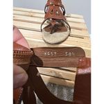 Dolce & Gabbana  BROWN TAN LEATHER GLADIATOR STRAPPY FLATS SANDALS zip size 38.5 Photo 9