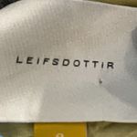 Anthropologie LEIFSDOTTIR Leaf Ruffle Cap Sleeve Silk Cotton Dress Size 0 XXS XS Photo 2