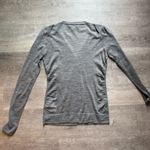 Max Mara Sportsmax Ruched Side Lightweight 100% Wool Cardigan Size M Feminine Photo 9