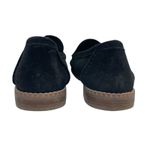 Hush Puppies  Lucy Black Suede Almond Toe Slip On Penny Loafers Flats Size 8 Photo 2