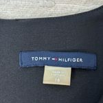 Tommy Hilfiger Colorblock Asymmetrical Elegant Purple Black Sleeveless Dress Photo 6