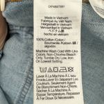 Madewell XXS Denim Utility Romper in Fitzgerald Wash Light Jean One Piece Shorts Photo 7