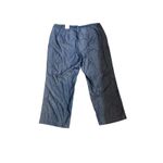 Talbots Weston Pants Women Wide Leg Pleated Denim Academia Work Career New 20W Photo 1