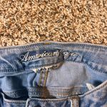 American Eagle Super Stretch Jegging‎ Jeans Womens Size 6 Ripped Distressed Blue Photo 1