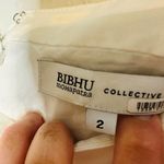 Bibhu Mohapatra Collective White Chiffon Sleeveless Square Neckline Maxi Size 2 Photo 7