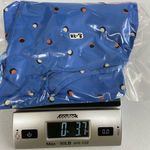 ZARA  Basic women’s blue spotted cap sleeve ruffle knee dress‎ lightweight summer Photo 7