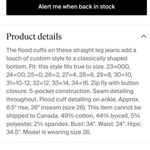 Hudson Jeans Hudson Bacara straight flood cuff jean Photo 3