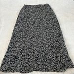 Liz Claiborne Womens 12 Black Maxi Skirt Academia Preppy Cottage 80's-90's Y2K Photo 0
