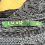 Ralph Lauren Lauren  Cable Knit Long Sleeve Sweater Tunic Navy Blue,‎ Large Photo 2