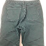 Charter Club  Lexington Straight Dark Green Houndstooth Pants Size 6 Photo 8